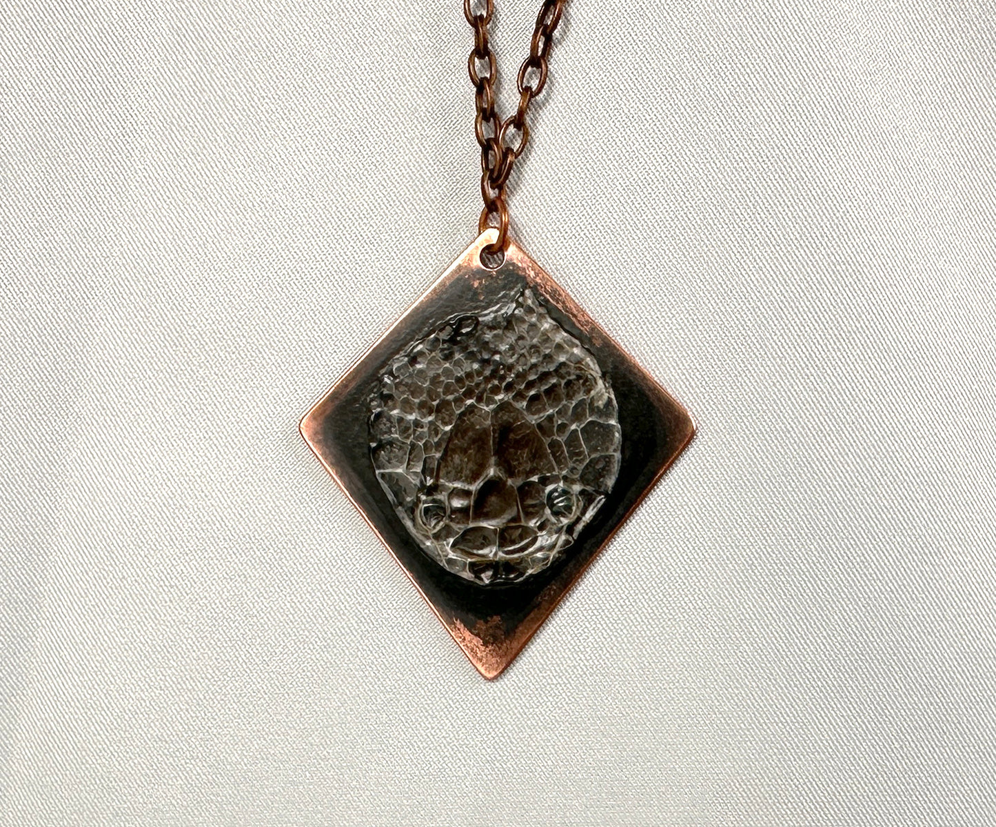 Custom Snake Shed Diamond Pendent (Small)
