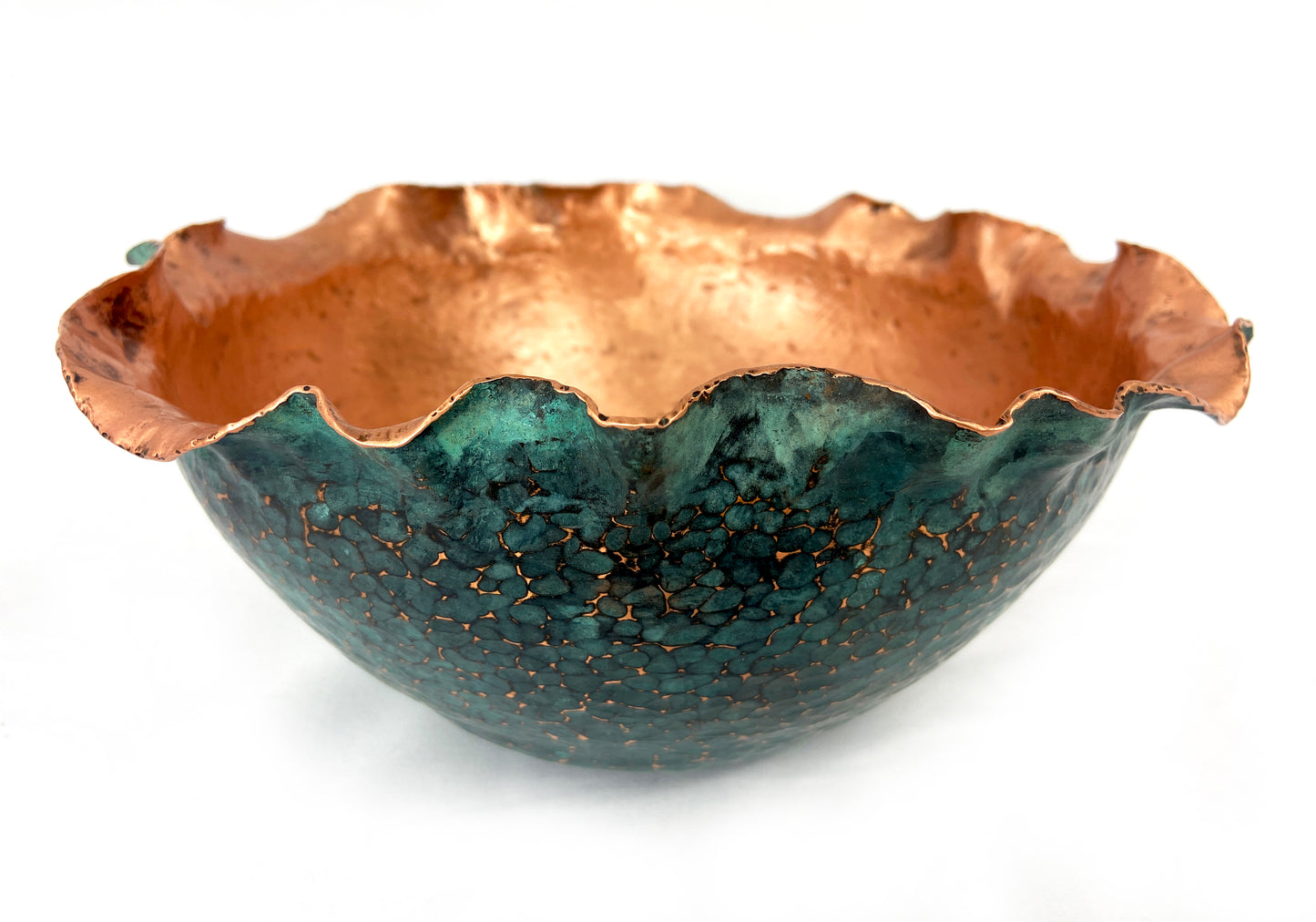 Medium Blue Floral bowl