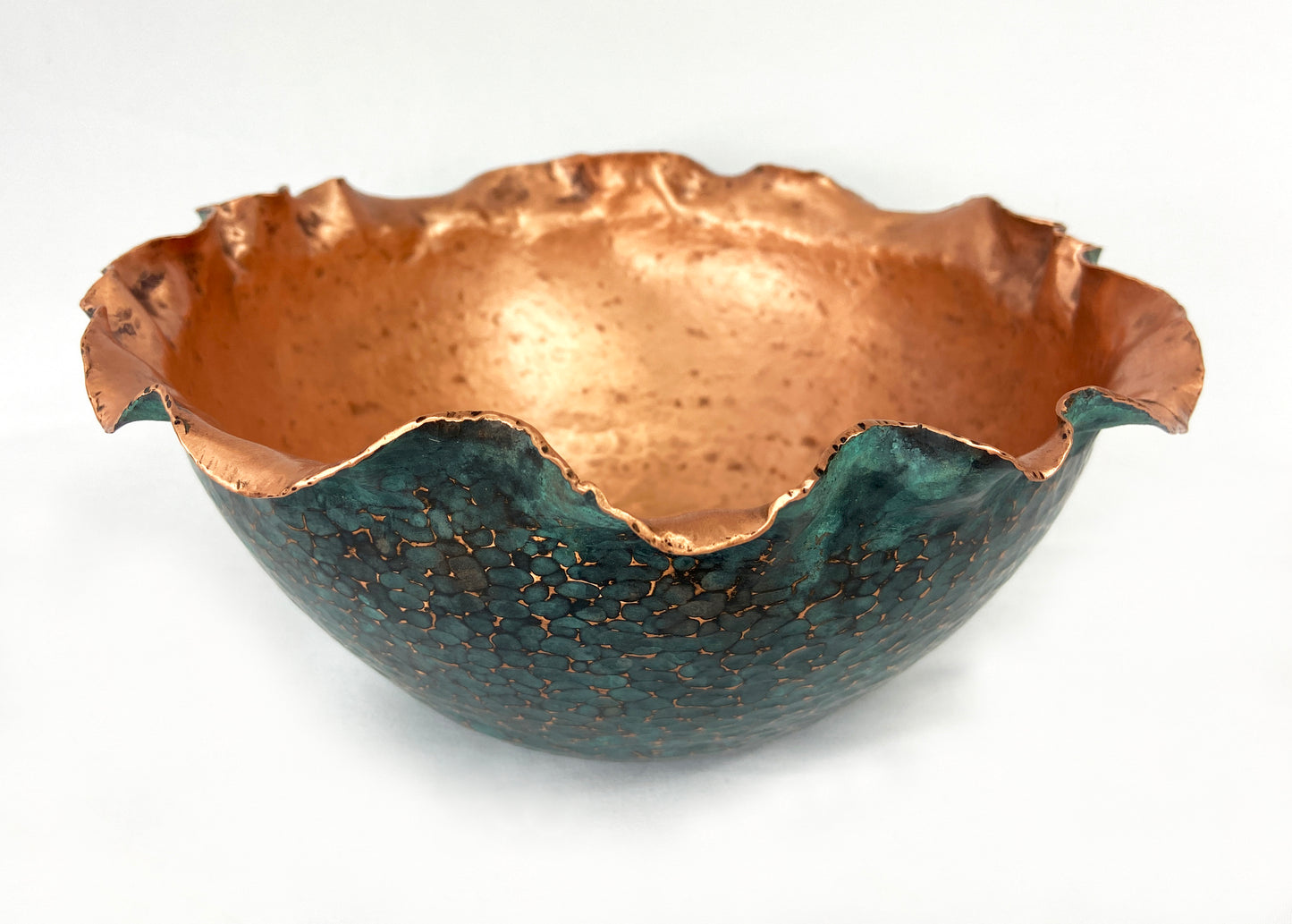 Medium Blue Floral bowl