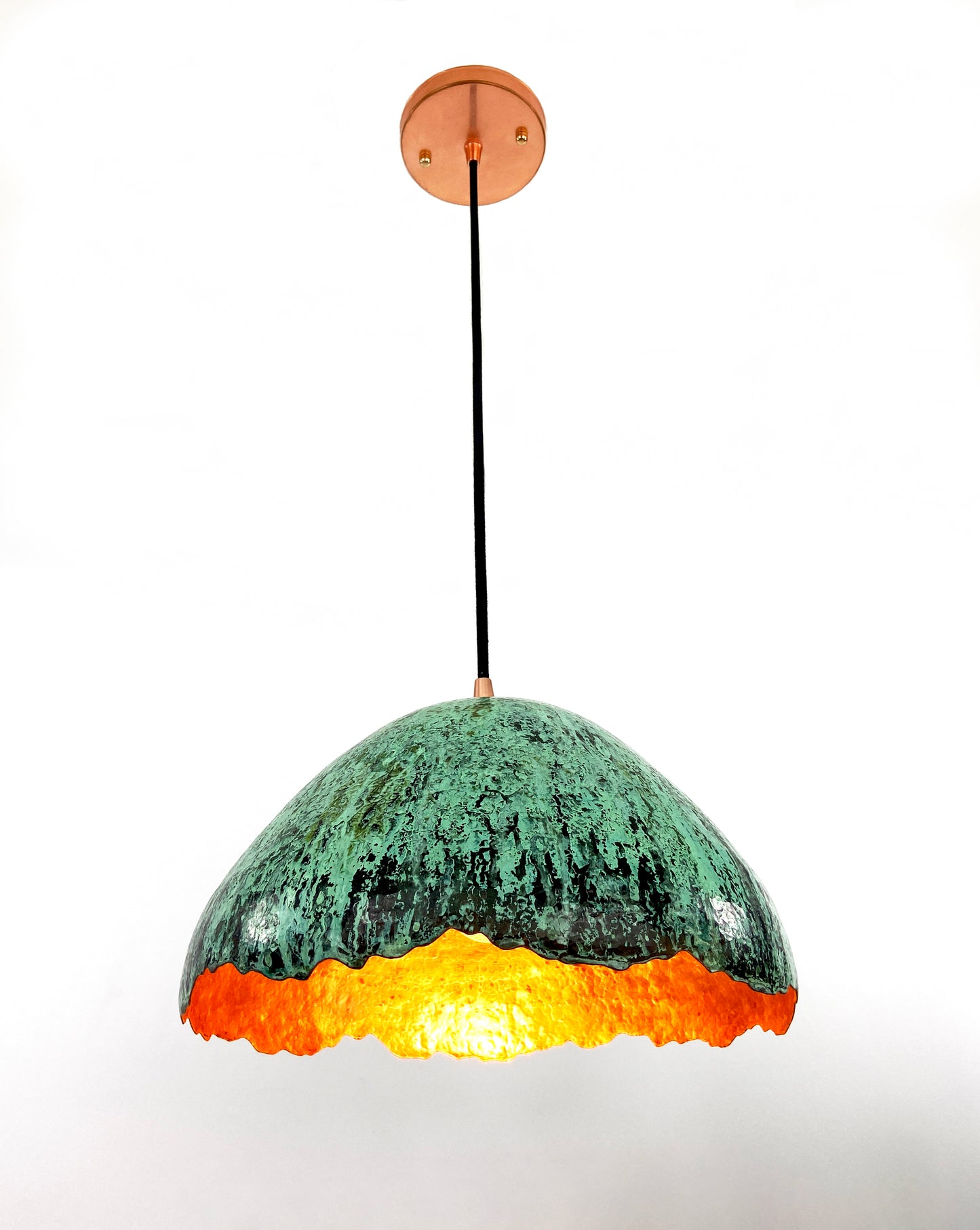 Tiffany Green Canopy Pendant Light