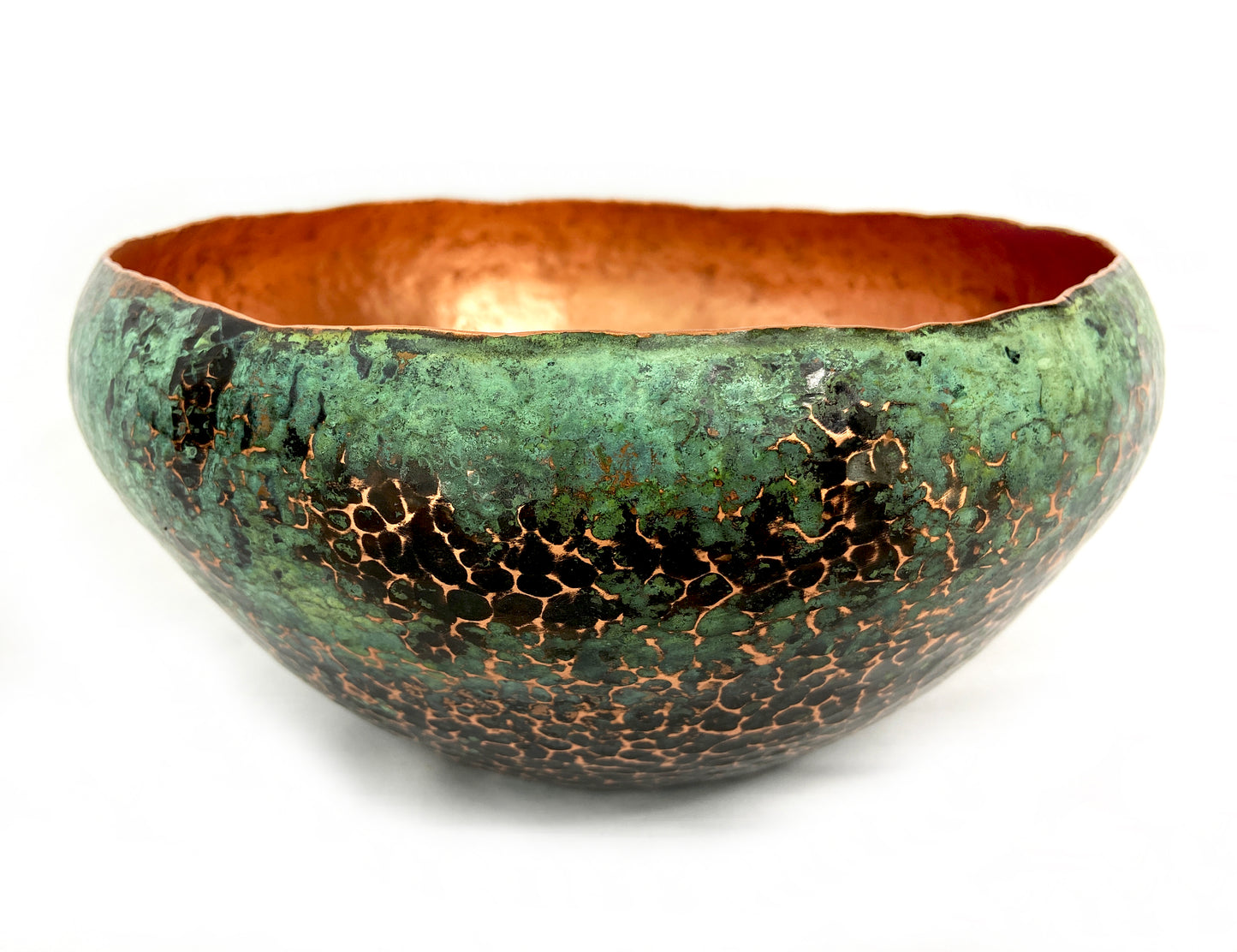 Medium Green & Brown Bowl