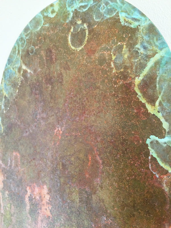 Brass Hot Patina Painting