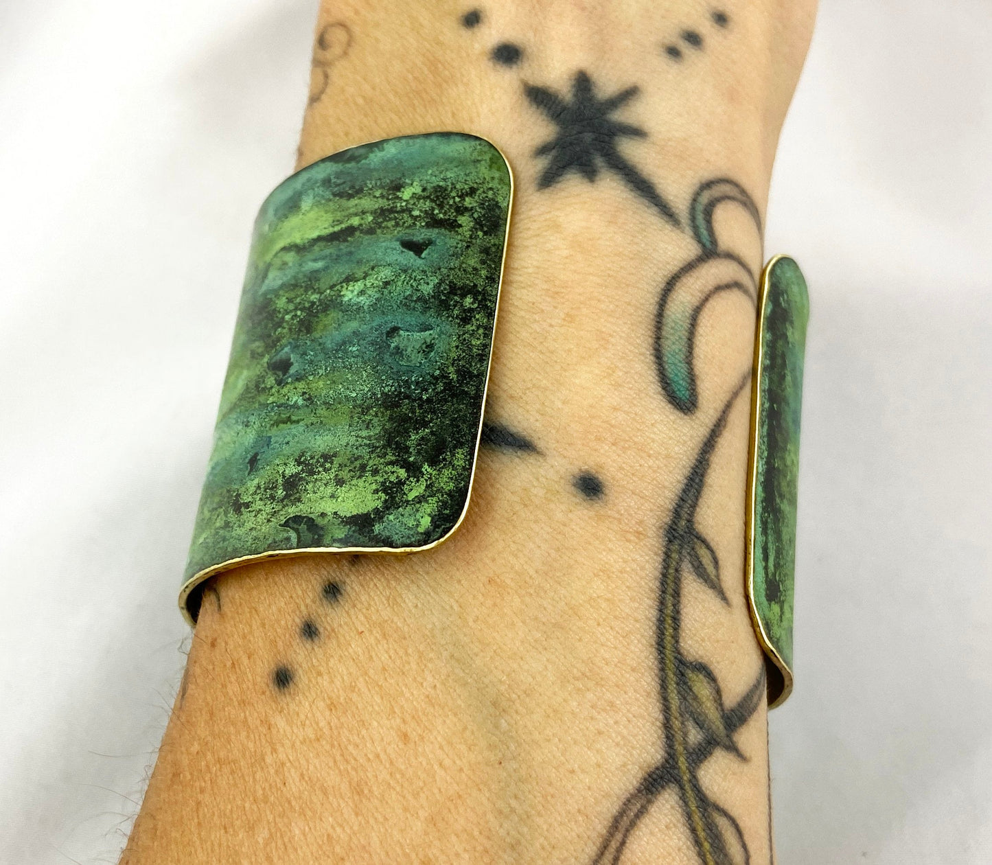 Custom Tiffany Patina Cuff