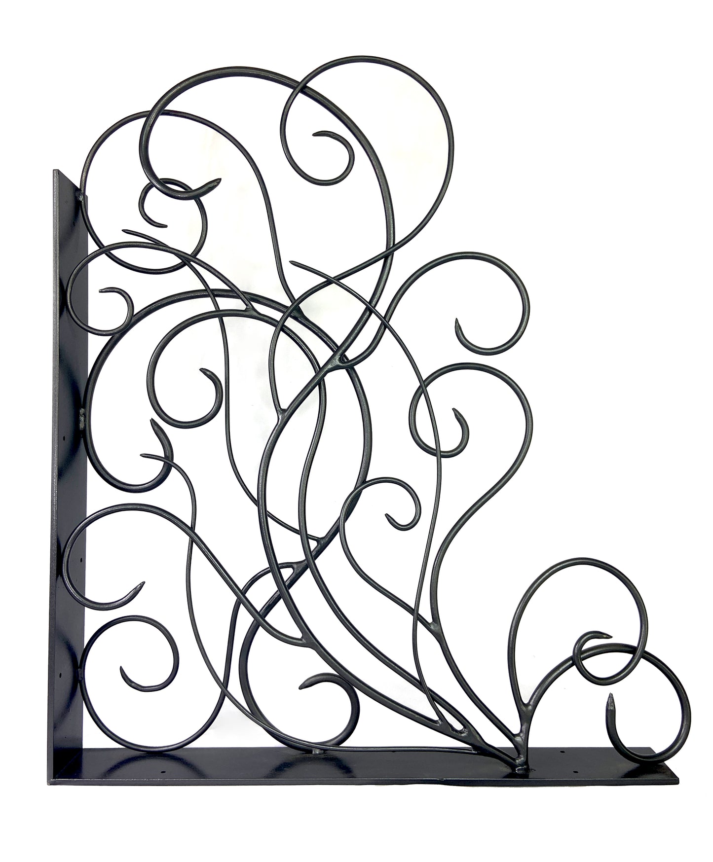 Large Scrolling Steel Sculpture