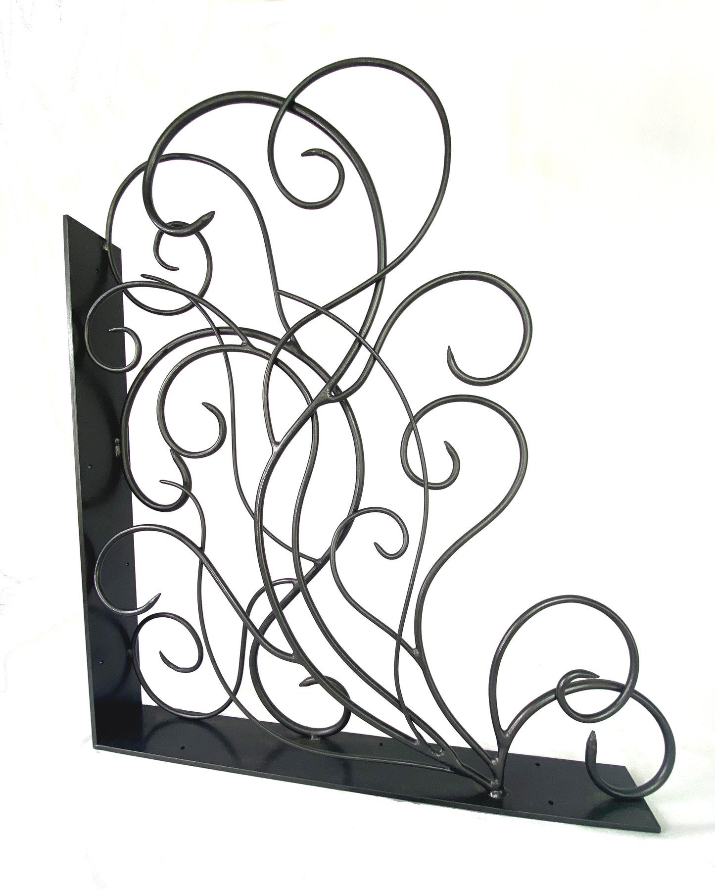 Large Scrolling Steel Sculpture