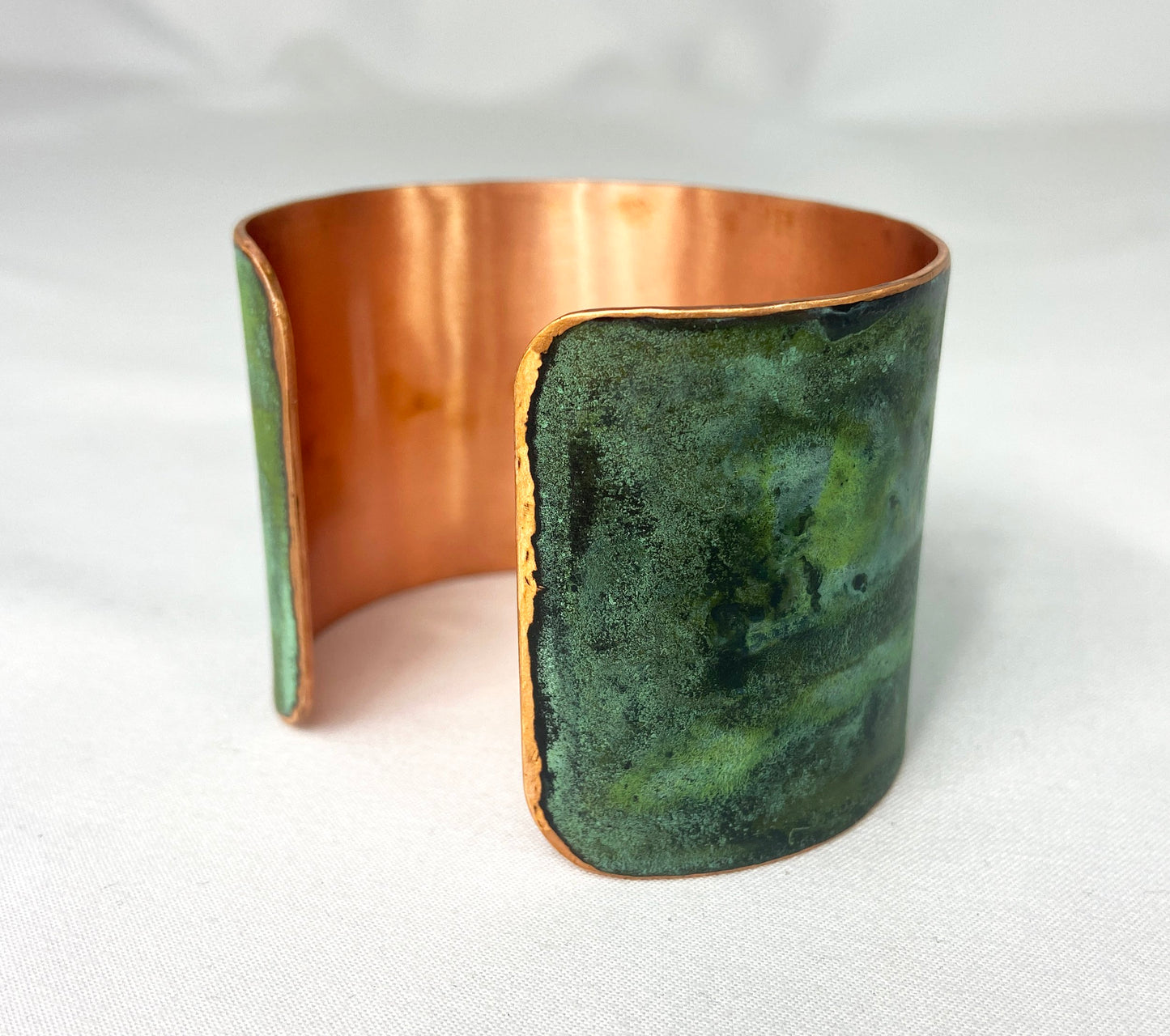 Tiffany Green Copper Cuff Bracelet