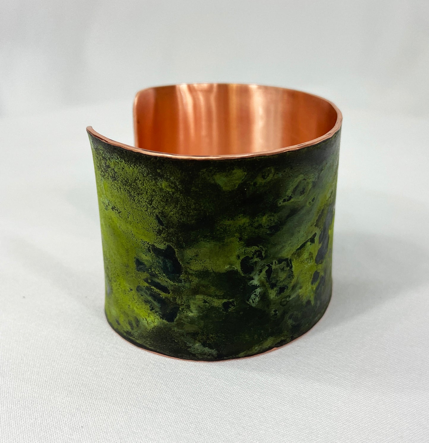 Custom Green Patina Cuff