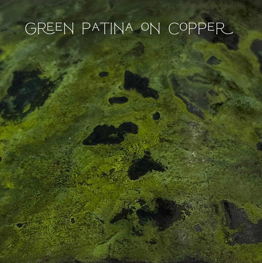 Custom Green Patina Cuff