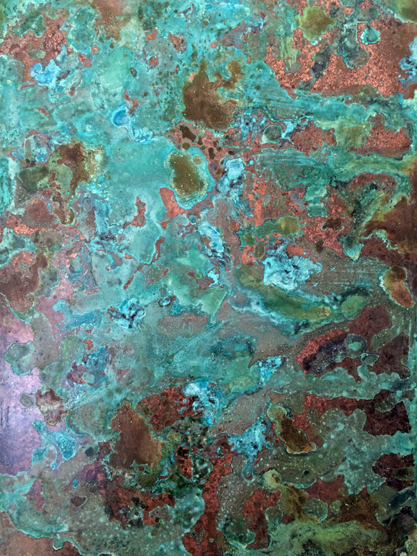 Patina Painting Triptych