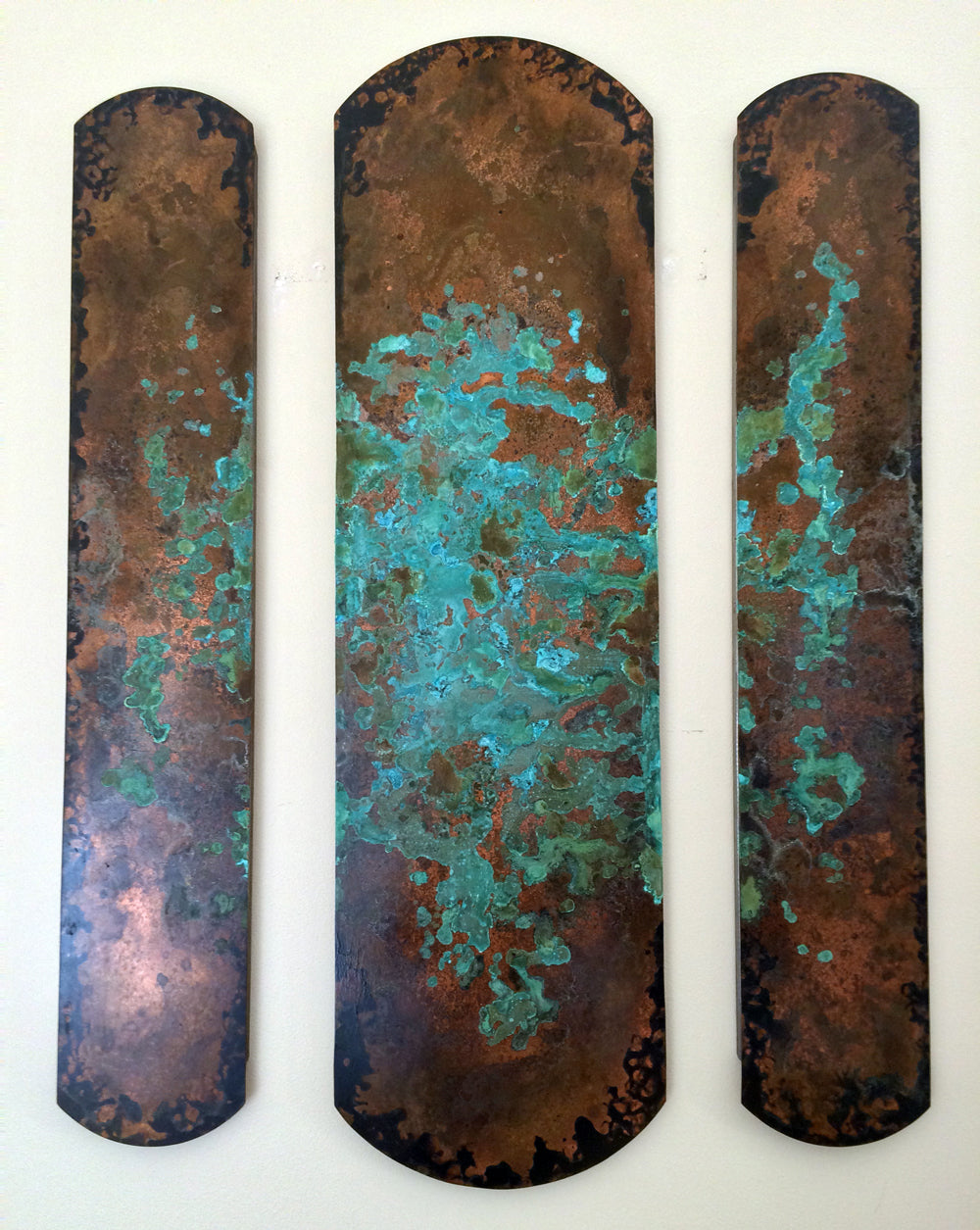 Patina Painting Triptych