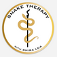 Snake Therapy 4" Logo Sticker