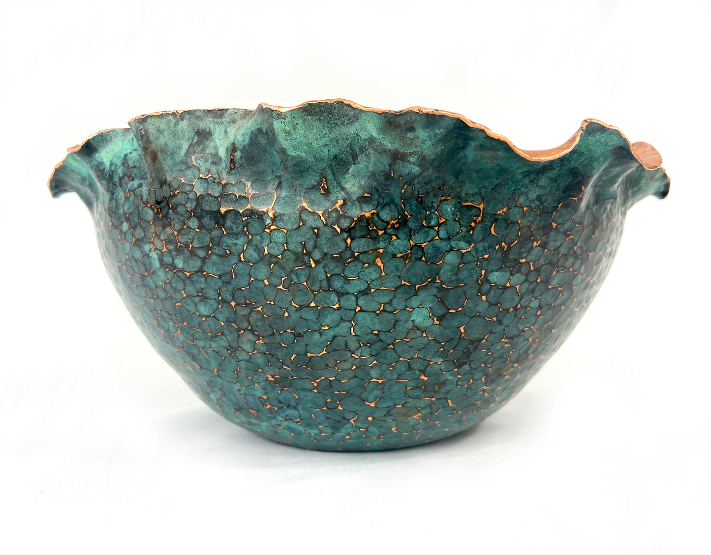 Medium Blue Floral bowl