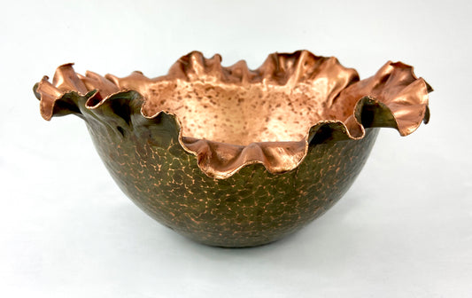 Large Floral Serving Bowl