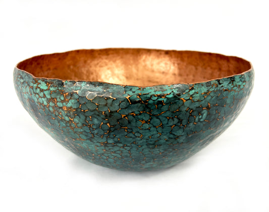 Medium Cupric Blue bowl