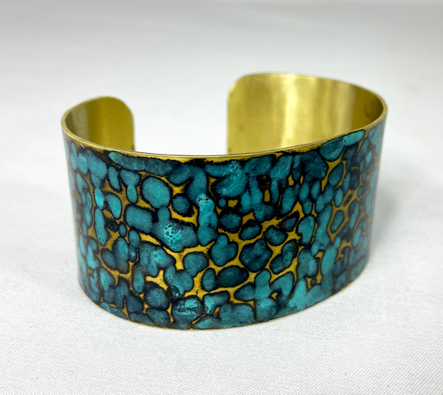 Custom Cupric Blue Cuff