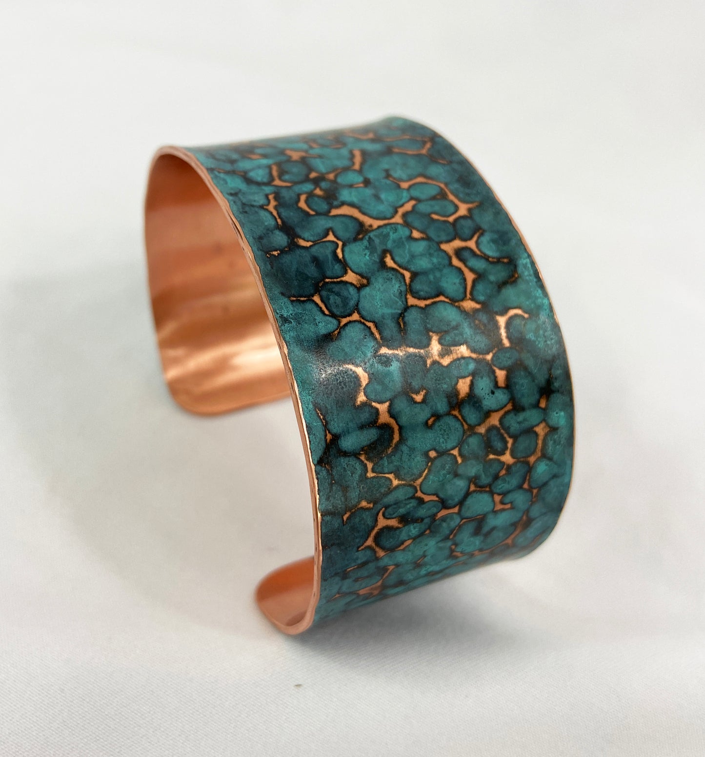 Custom Cupric Blue Cuff