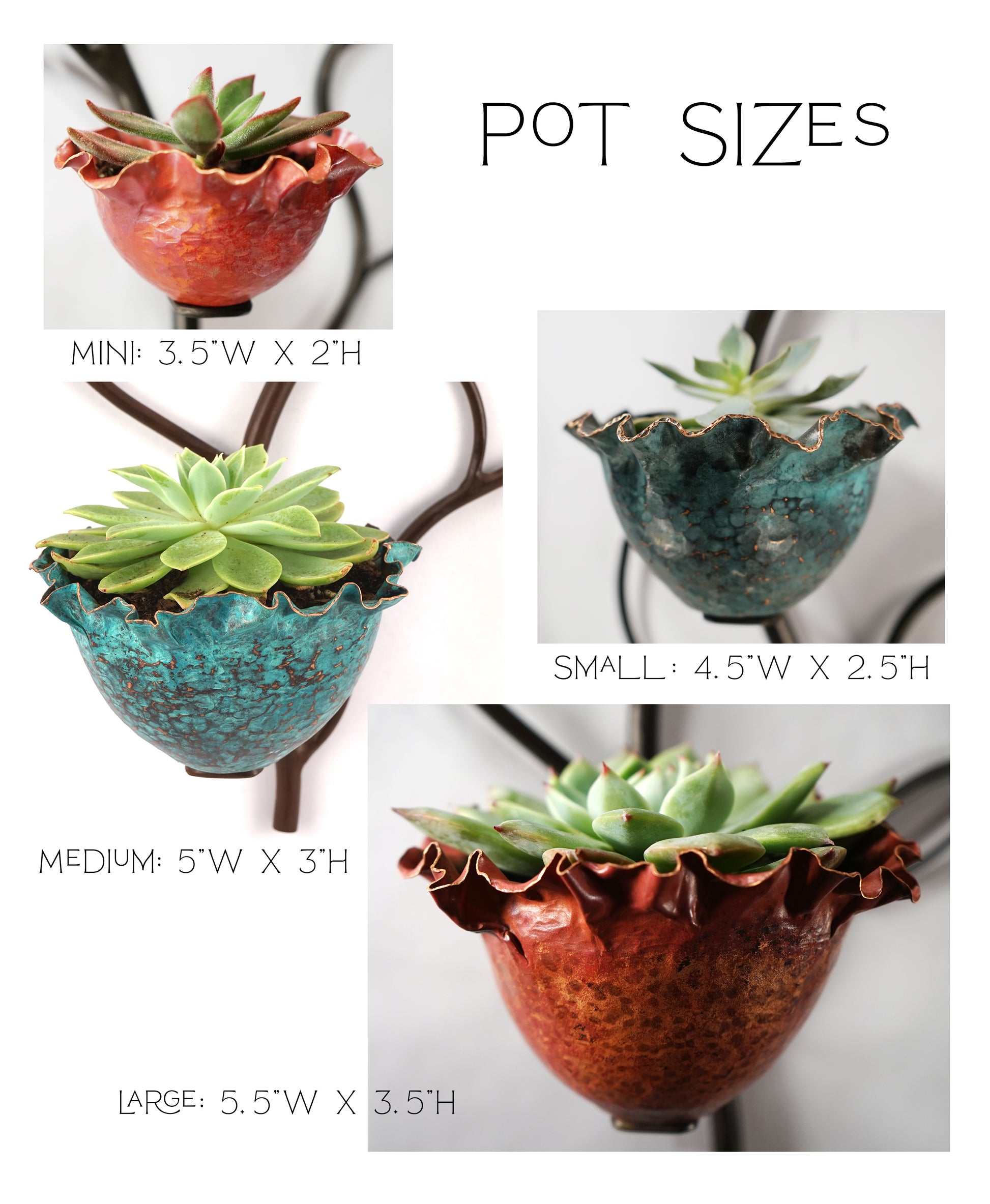 customizable plant pot The Oak Planter Sculpture- Customizable